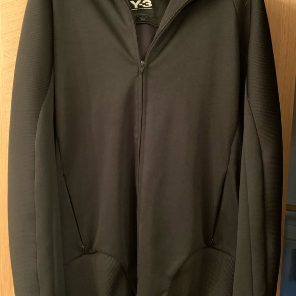 Y-3 hoodie, designer Yohji Yamamoto with adidas,zippers Logo hoodie size M - Picture 4 of 11
